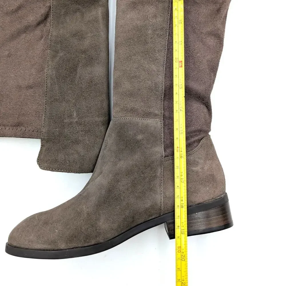 Lucky Brand Calypso Over the Knee Boots Women's Cappuccino Size US6M EU36.5